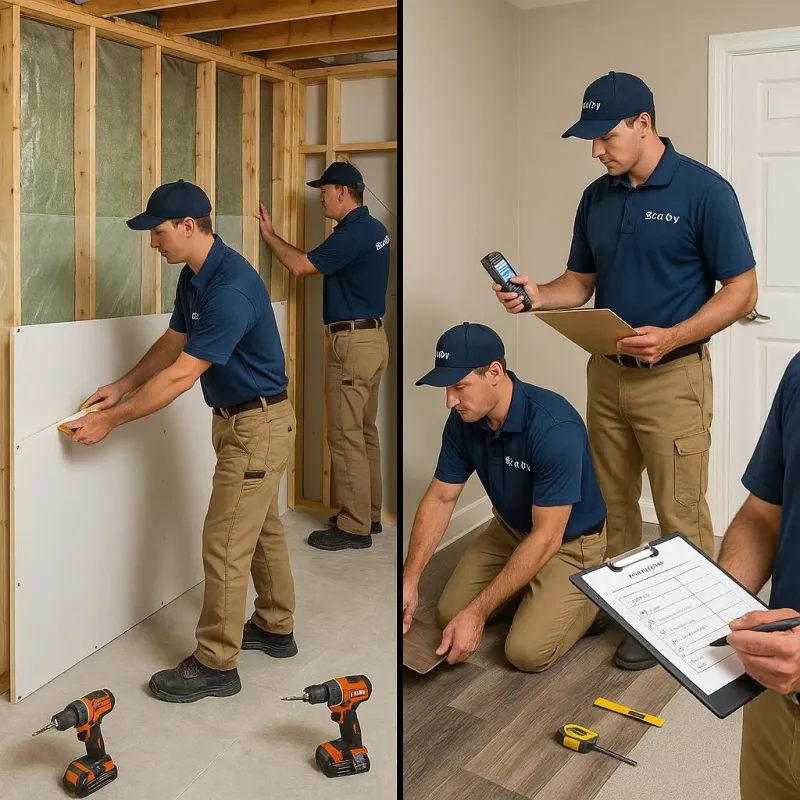 Repairs and Reconstruction process in West Boylston, MA