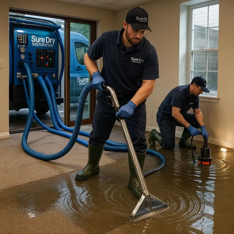 Water Extraction and Removal process in West Boylston, MA